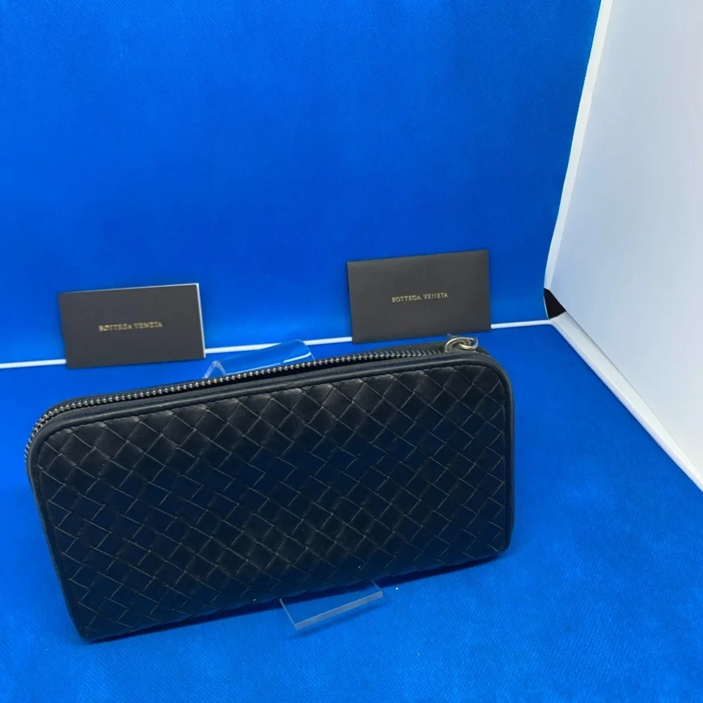 Bottega Veneta‎ Nappa Intreciato black continental wallet